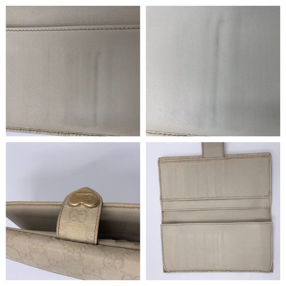 Authentic Gucci GG Greyish Beige Long Wallet - Picture 7 of 11